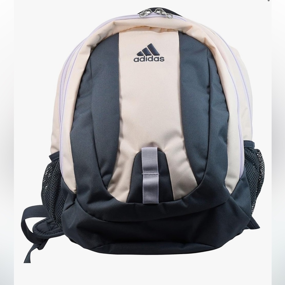 adidas Unisex Journal Backpack, Pink Tint/Onix Grey/Purple Tint, One Size- NEW